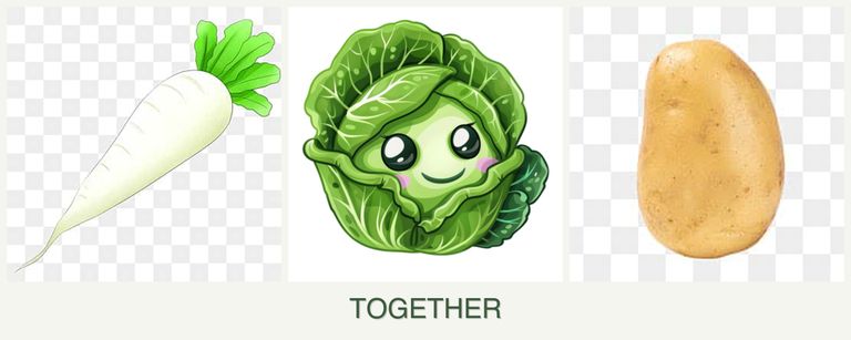 Can you plant radishes, cabbage and potatoes together?