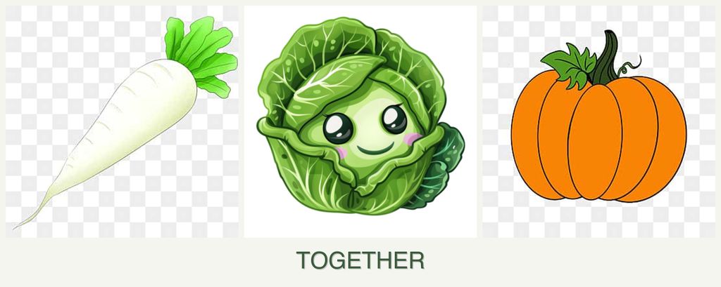 Can you plant radishes, cabbage and pumpkin together?
