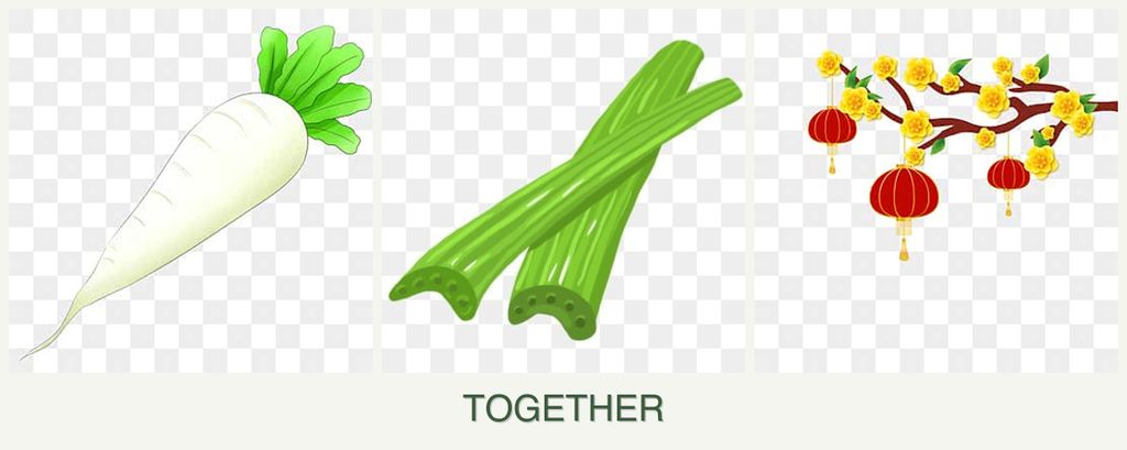 Can you plant radishes, celery and apricots together?