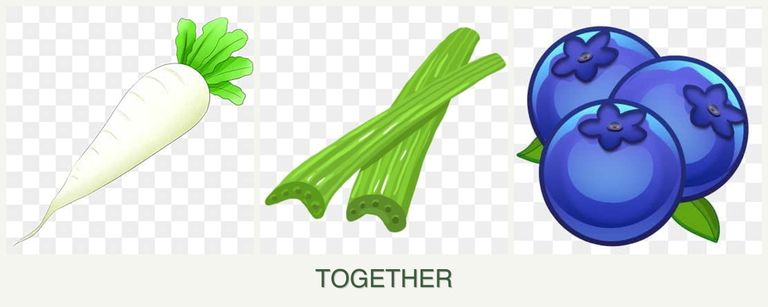 Can you plant radishes, celery and blueberries together?