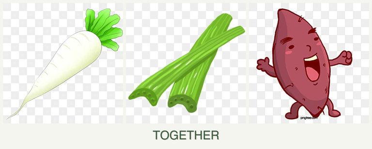 Can you plant radishes, celery and sweet potatoes together?