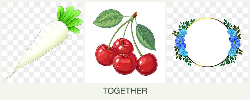 Can you plant radishes, cherries and zinnias together?
