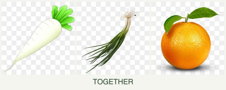Can you plant radishes, chives and oranges together?