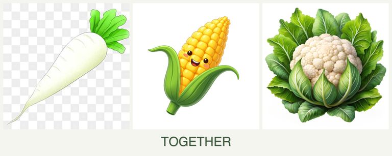 Can you plant radishes, corn and cauliflower together?