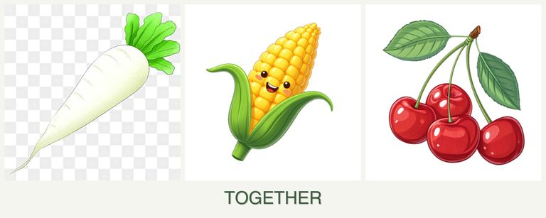 Can you plant radishes, corn and cherries together?
