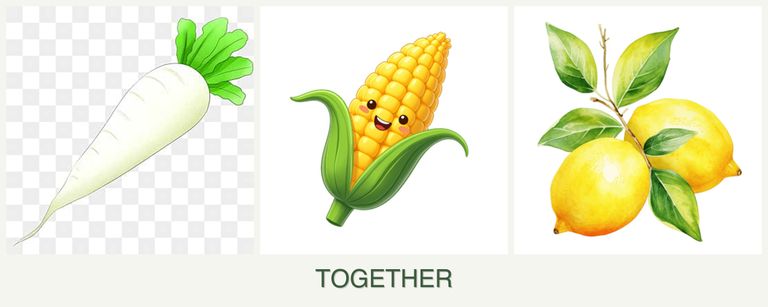 Can you plant radishes, corn and lemons together?