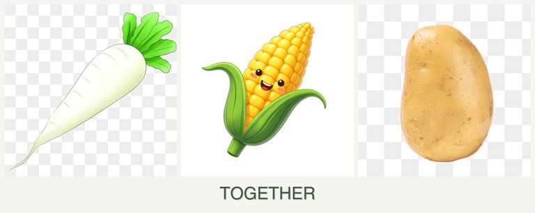 Can you plant radishes, corn and potatoes together?