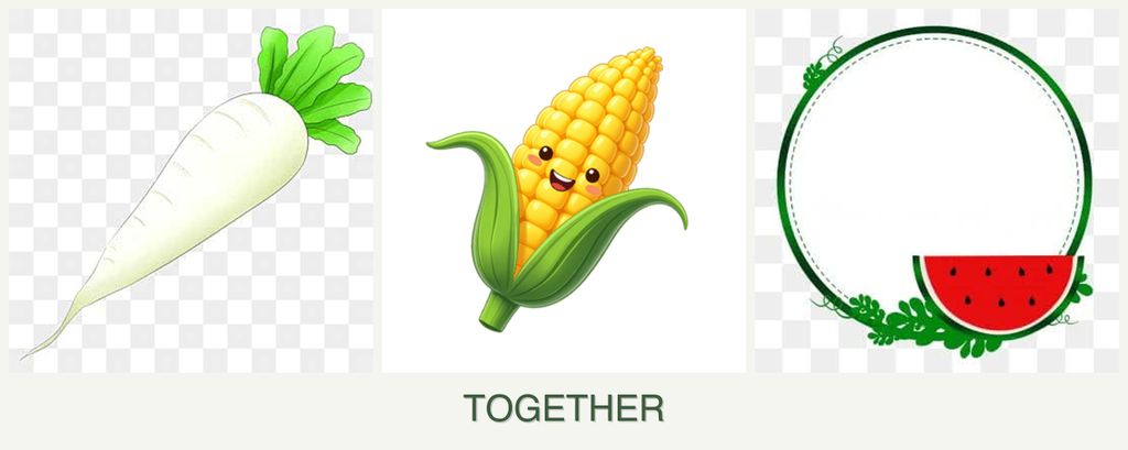 Can you plant radishes, corn and watermelons together?