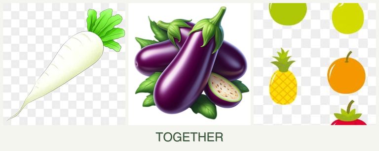 Can you plant radishes, eggplant and pears together?