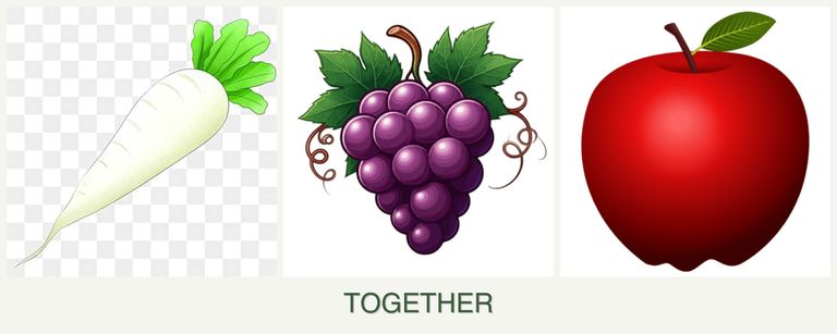Can you plant radishes, grapes and apples together?