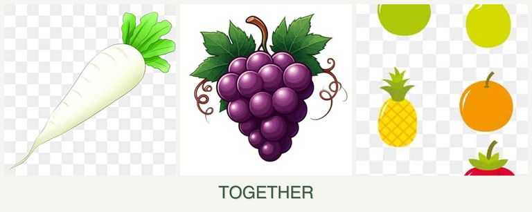 Can you plant radishes, grapes and pears together?