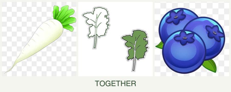 Can you plant radishes, kale and blueberries together?