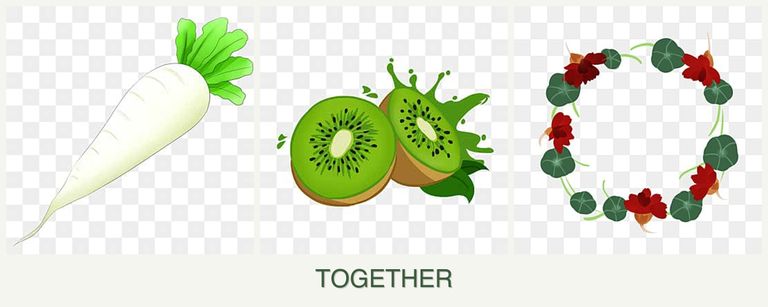 Can you plant radishes, kiwi and nasturtiums together?