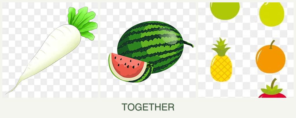 Can you plant radishes, melons and pears together?