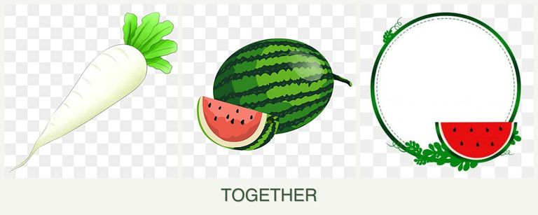 Can you plant radishes, melons and watermelons together?