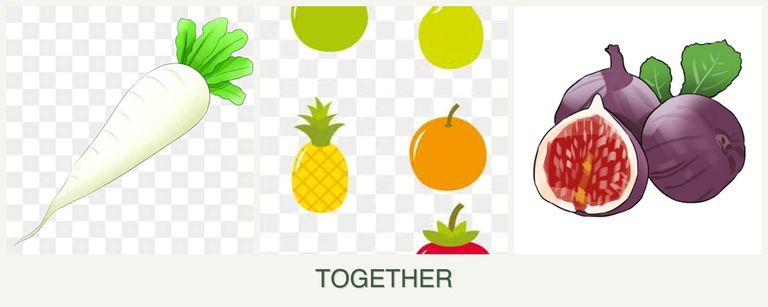 Can you plant radishes, pears and figs together?