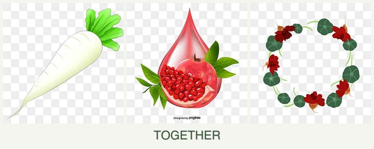 Can you plant radishes, pomegranates and nasturtiums together?