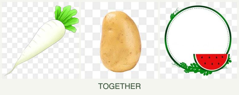 Can you plant radishes, potatoes and watermelons together?
