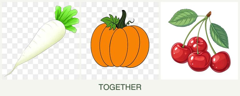 Can you plant radishes, pumpkin and cherries together?