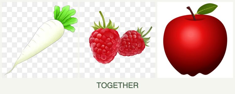 Can you plant radishes, raspberries and apples together?