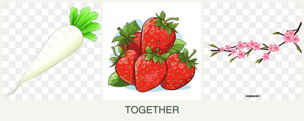 Can you plant radishes, strawberries and peaches together?