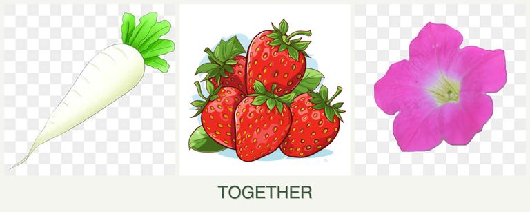 Can you plant radishes, strawberries and petunias together?