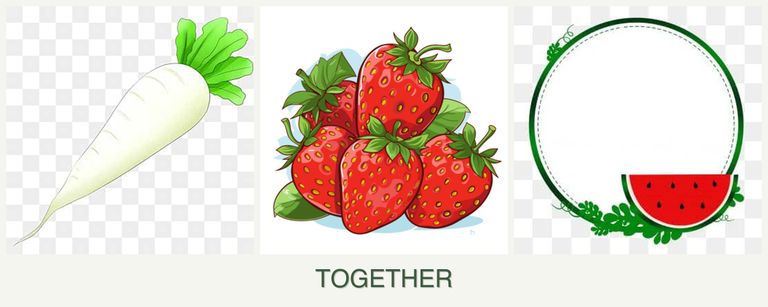 Can you plant radishes, strawberries and watermelons together?