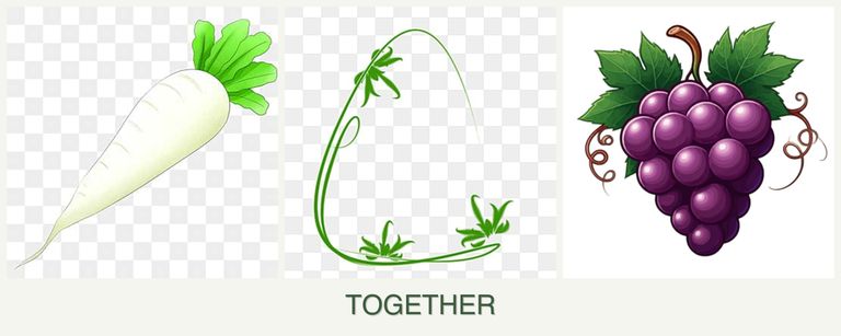 Can you plant radishes, tarragon and grapes together?