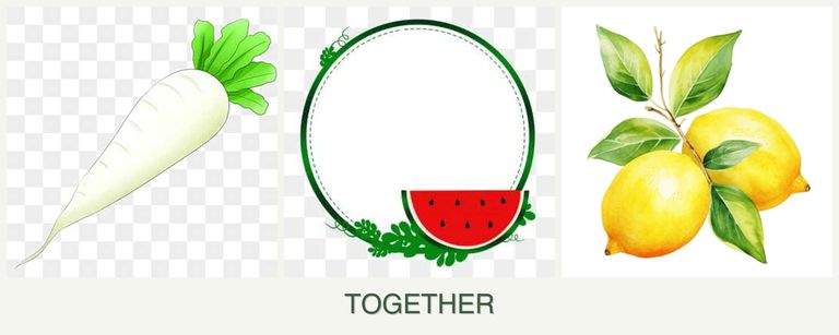 Can you plant radishes, watermelons and lemons together?