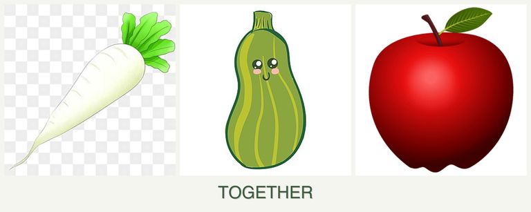 Can you plant radishes, zucchini and apples together?
