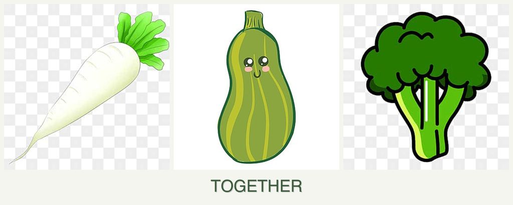 Can you plant radishes, zucchini and broccoli together?