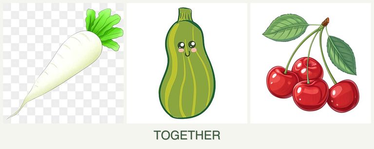 Can you plant radishes, zucchini and cherries together?