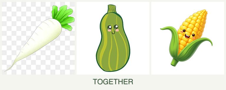 Can you plant radishes, zucchini and corn together?