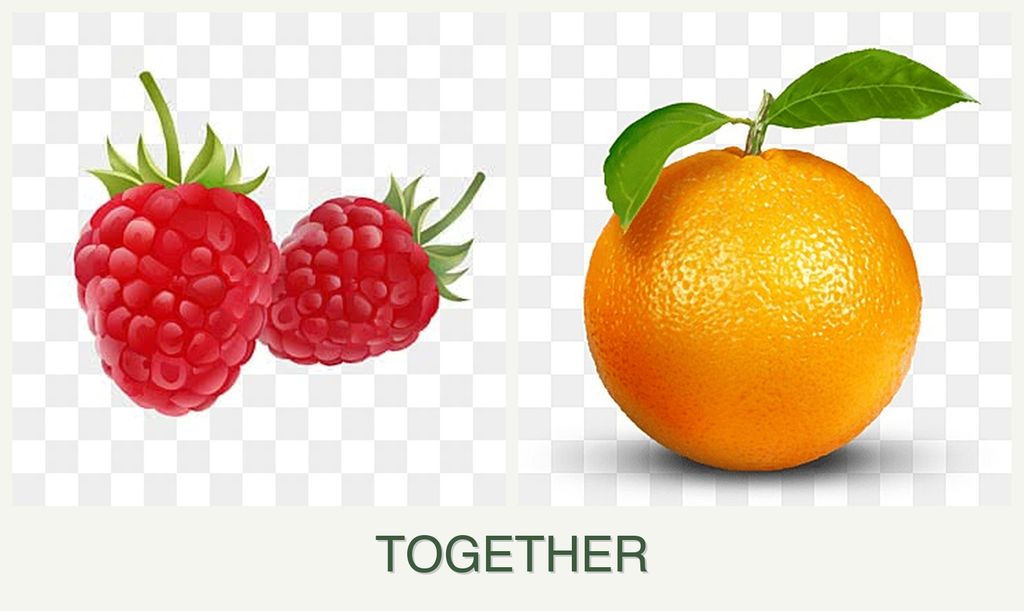 Can you plant raspberries and oranges together?