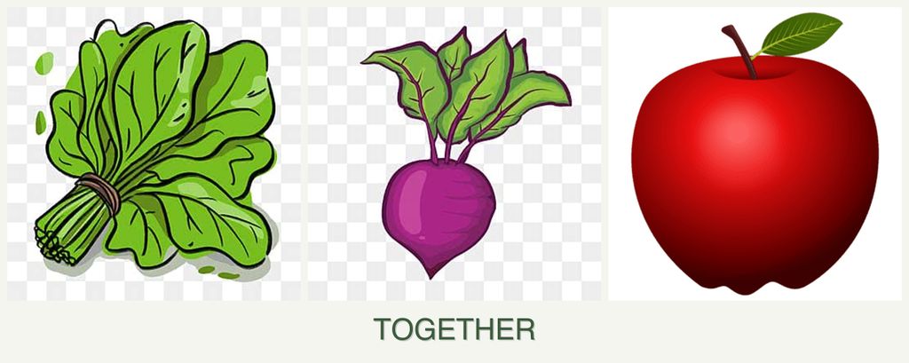 Can you plant spinach, beets and apples together?