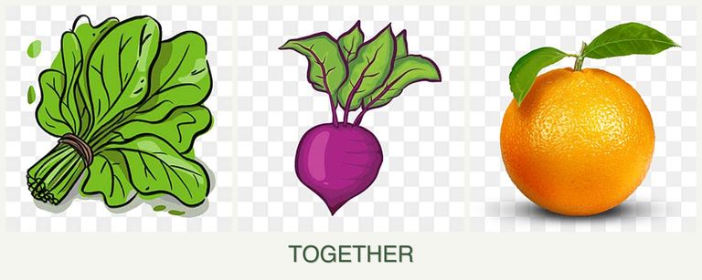Can you plant spinach, beets and oranges together?