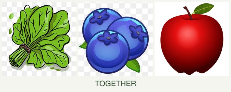 Can you plant spinach, blueberries and apples together?
