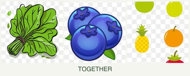 Can you plant spinach, blueberries and pears together?