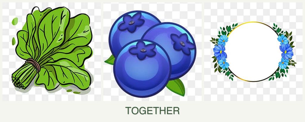 Can you plant spinach, blueberries and zinnias together?