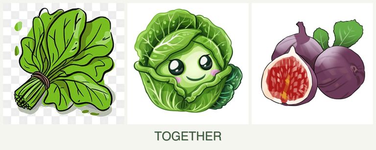 Can you plant spinach, cabbage and figs together?