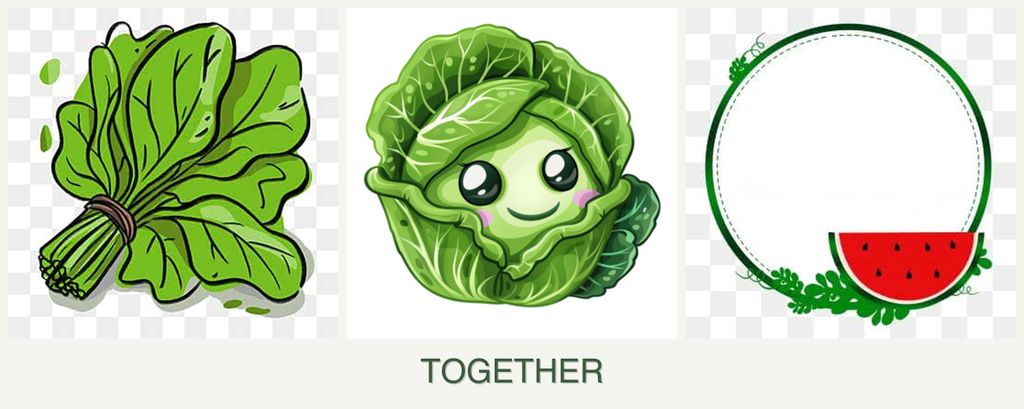 Can you plant spinach, cabbage and watermelons together?