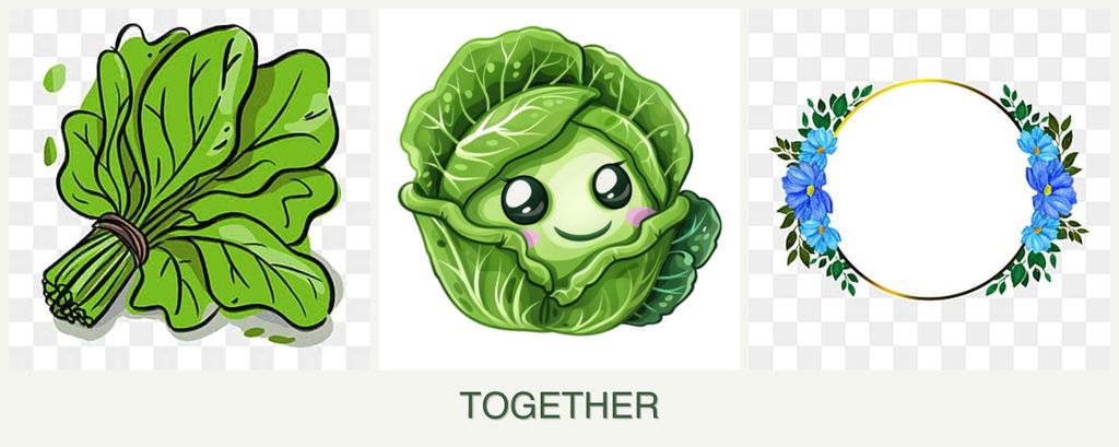 Can you plant spinach, cabbage and zinnias together?
