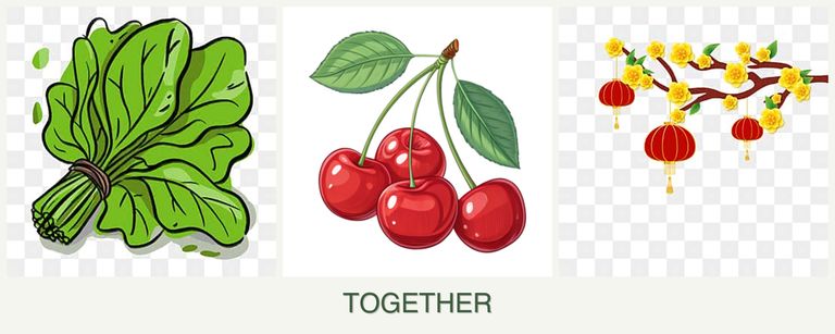 Can you plant spinach, cherries and apricots together?