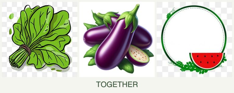 Can you plant spinach, eggplant and watermelons together?