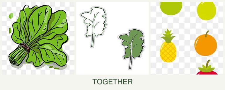 Can you plant spinach, kale and pears together?