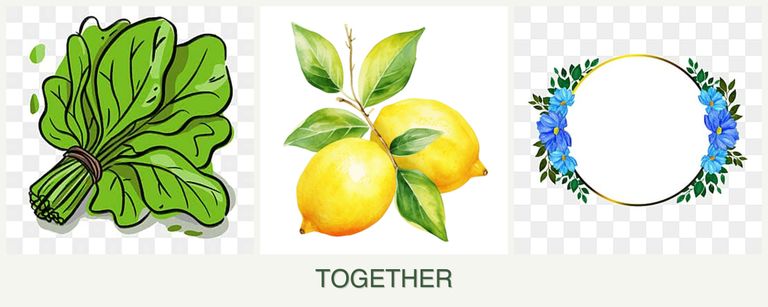 Can you plant spinach, lemons and zinnias together?