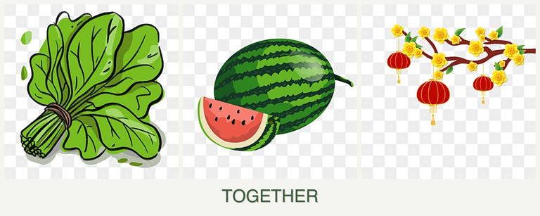 Can you plant spinach, melons and apricots together?