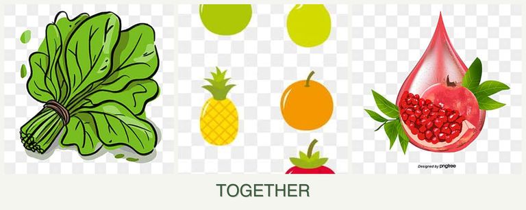 Can you plant spinach, pears and pomegranates together?
