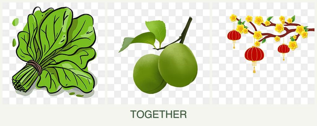 Can you plant spinach, plums and apricots together?