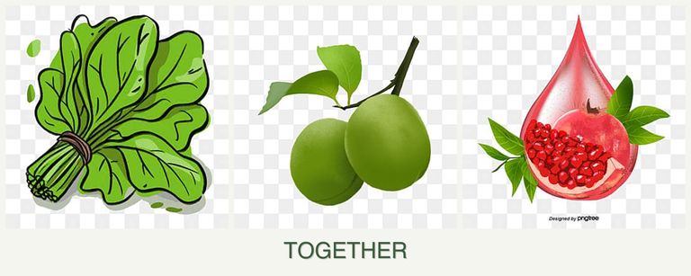 Can you plant spinach, plums and pomegranates together?